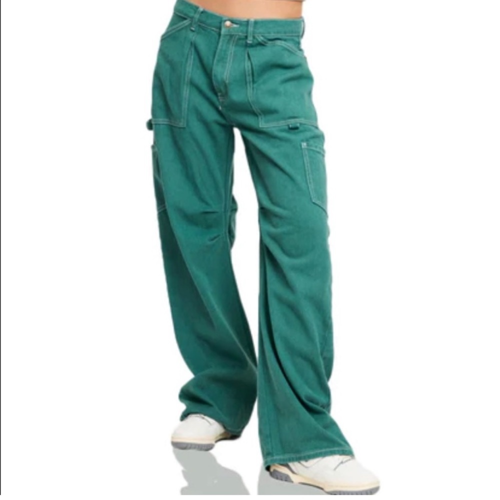 Lioness Miami vice pants - green